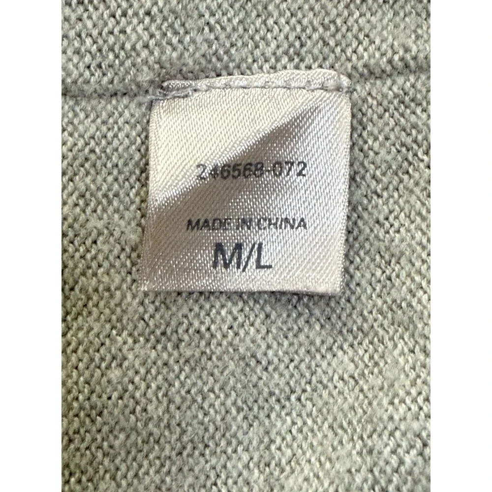 Victoria's Secret Luxury Cashmere Blend Cardigan Sz M/L Soft Cozy Minimalist